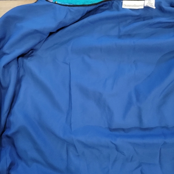 Vintage Draper's & Damon's Women's Artsy Patchwork Embroidered Jacket Size XL - Picture 15 of 16